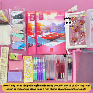 LUCKY BOX VĂN PHÒNG PHẨM Hộp Quà LuckyBox - Túi mù test nhân phẩm đồ dùng học tập DecorMe