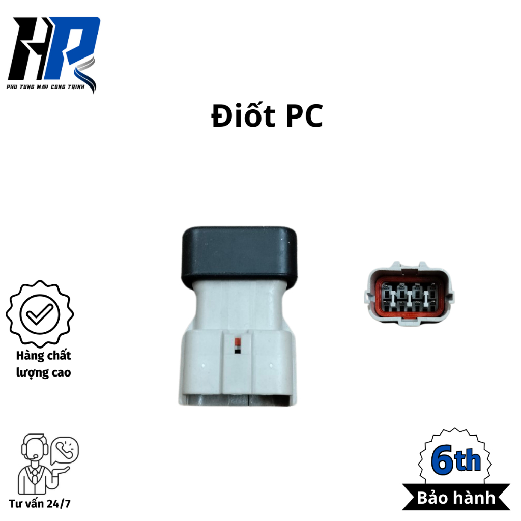 Đi-ôt PC cho máy xúc Komatsu PC200, PC300, Pc400,... - Phụ tùng HP