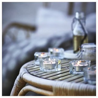 Vỉ 30 viên nến tealight thơm mùi vani