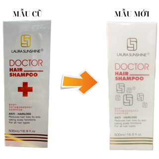 Dầu gội Doctor Hair Shampoo Laura Sunshine Nhật Kim Anh 500ML - giúp giảm rụng tóc tặng lược gội đầu