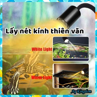 Đèn Led Rọi Tùy Chỉnh 3W Tiêu Cự Chế Độ Trắng/Vàng Màu Cho Bể Cá