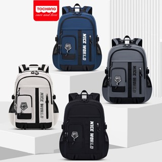 Balo Ulzzang phong cách lịch lãm cho học sinh cấp 2, cấp 3, sinh viên chống nước có ngăn đựng laptop tài liệu Tochang
