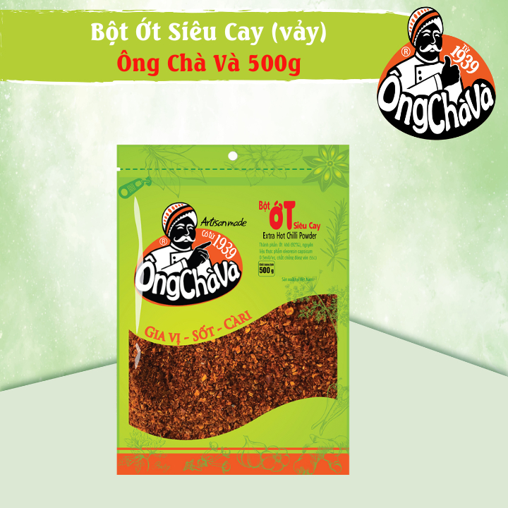 Bột Ớt Siêu Cay Ông Chà Và 500g (Extra Hot Chili Powder)