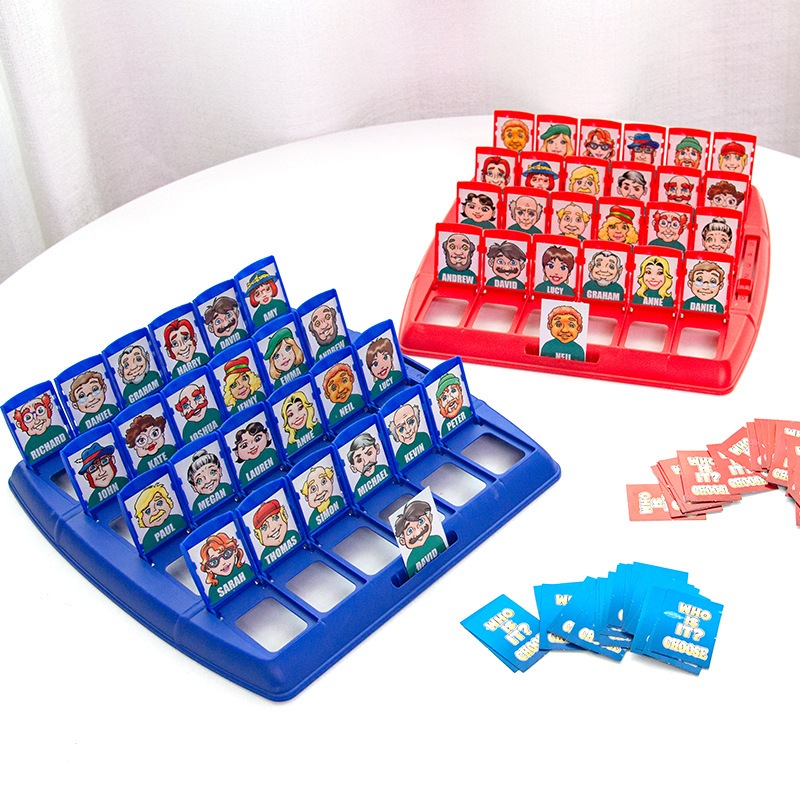 ĐỒ CHƠI CHO BÉ Trò chơi board game who is it classic tôi là ai 96 thẻ 2 người chơi đấu trí giảm stre