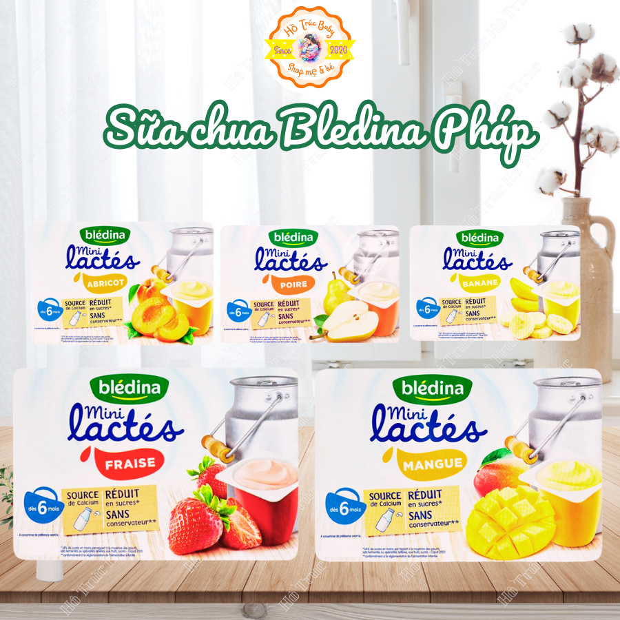 Sữa Chua Bledina Pháp Cho Bé Từ 6M.
