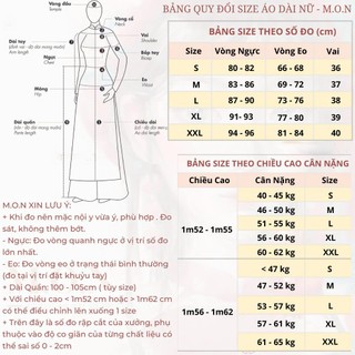 Áo Dài Mẹ Bé Lụa Mát Lịm Thêu Hoa Điệp Phi Vàng