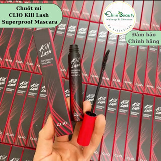Chuốt mi Clio Kill Lash Superproof Mascara không lem, không trôi ChiinBeauty