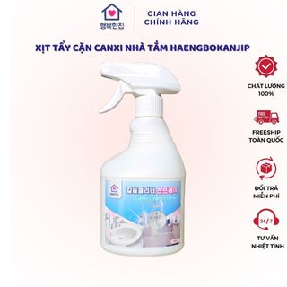  Xịt tẩy cặn canxi nhà tắm sinh học Haengbokanjip 500ml 