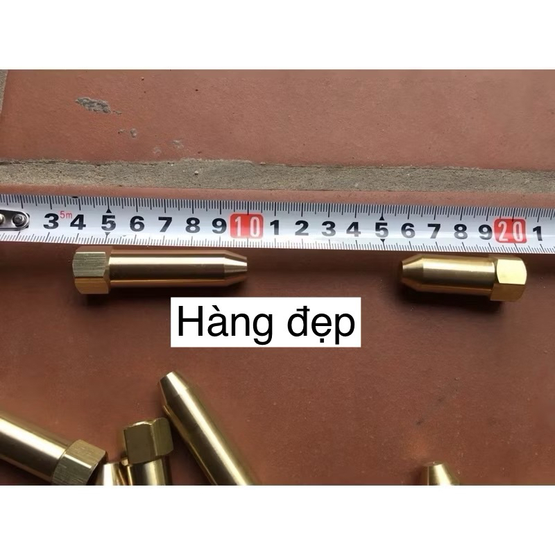 Béc rửa xe đồng thau ren 14mm