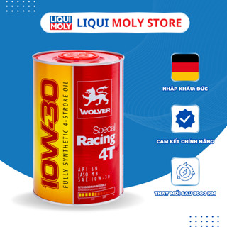 Nhớt tổng hợp siêu cao cấp cho xe tay ga Wolver Special 10W30 MB 800ML- Sản xuất tại Đức