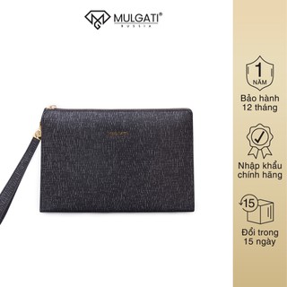 Ví Cầm Tay Clutch MULGATI Da Bò Thiết Kế Sang Trọng Tinh Tế Cao Cấp - SAT043-21