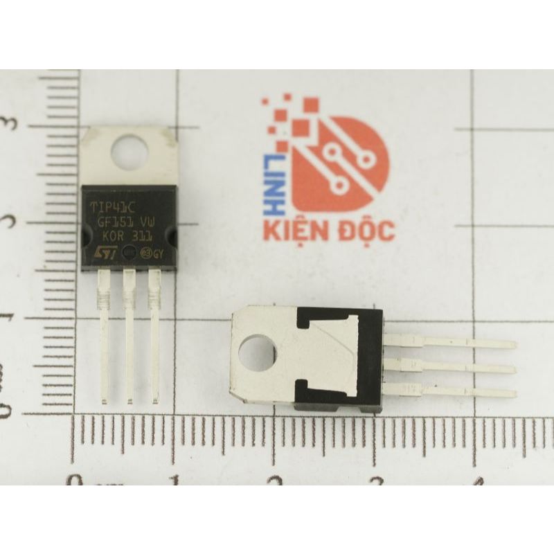 [Combo 10 chiếc] TIP41C Transistor NPN 6A/100V/65W TO-220