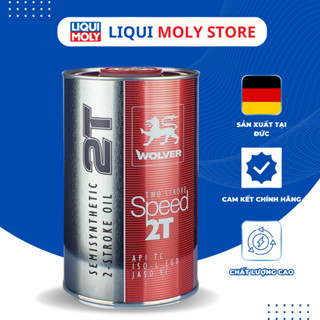 Dầu Nhớt 2 thì WOLVER SPEED 2T 1 lít sản xuất tại Đức TC FC