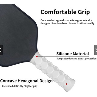 Grip silicon bọc cuốn cán vợt Pickleball HEX