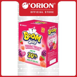  Kẹo dẻo Boom Jelly THẠCH Orion MIX VỊ hộp 30 gói 