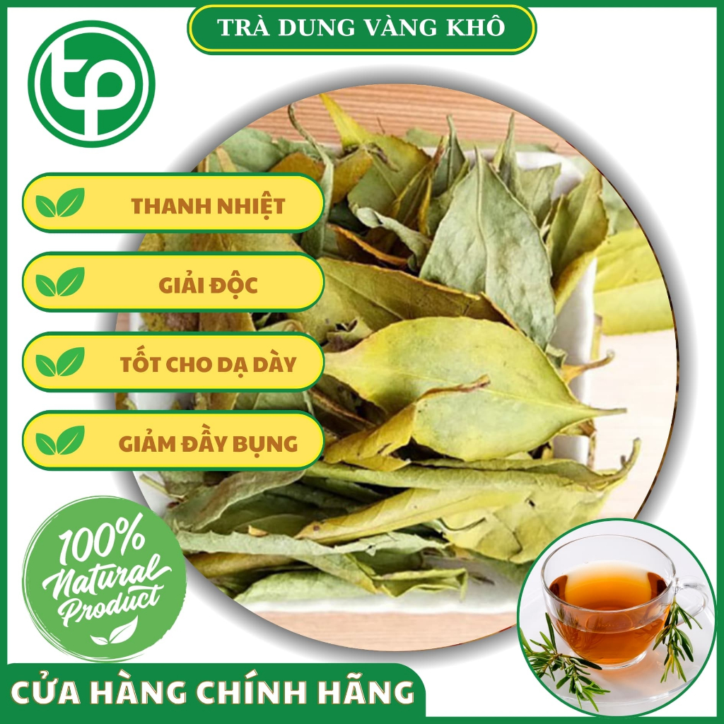 Chè dung vàng sấy khô 500g - chuyên dùng pha trà và nấu nước