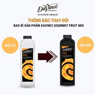 Mứt Xoài / Mango Fruitmix - DaVinci Gourmet (1L)