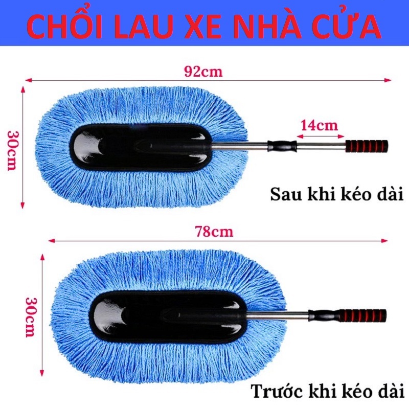 Chổi Lau Xe Ô TÔ Phẩy Bụi Vệ Sinh Nhà Cửa