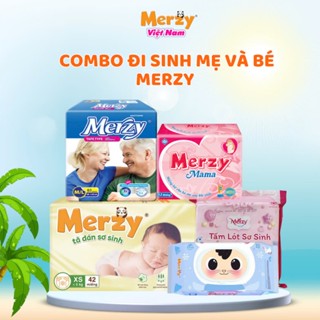 Combo Đi Sinh Mẹ Và Bé MERZY 5 Món Siêu Tiện Lợi Siêu Tiết Kiệm