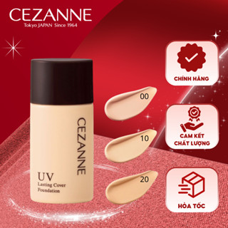  Kem nền chống nắng Cezanne Lasting Cover Foundation Nhật Bản kiềm dầu lâu trôi SPF50+ PA+++ 27g 