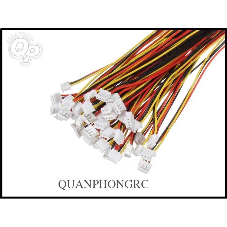 2 Sợi Jack Camera / motor Tiny Micro ZH 1.25mm 3 chân dành cho máy bay điều khiển