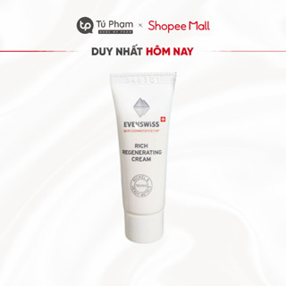 [HÀNG CÔNG TY] Kem Dưỡng Phục Hồi Da Evenswiss Rich Regenerating Cream 10ml (tuýp)