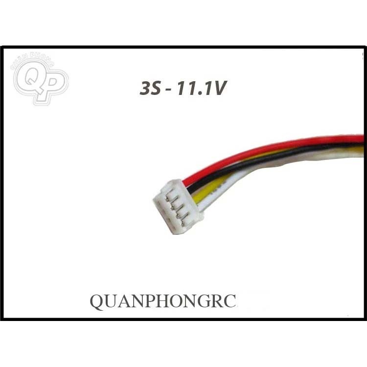 Dây balance silicon 3S - 11.1V Dành cho máy bay điều khiển