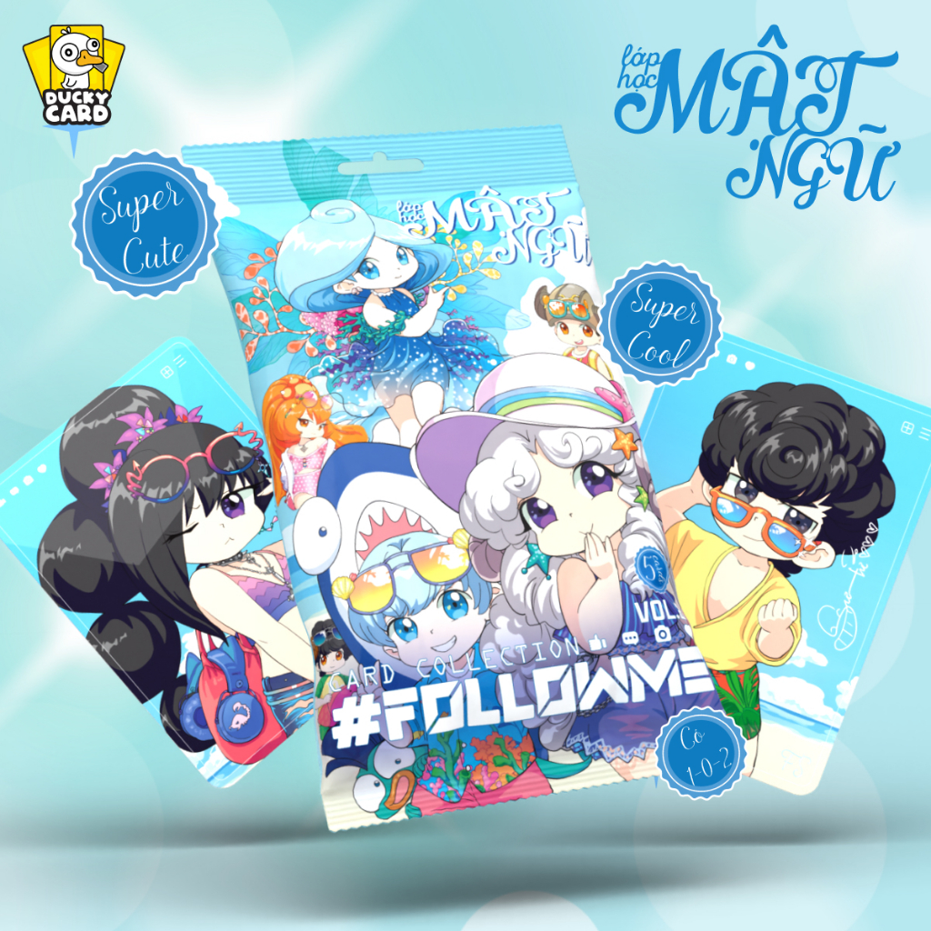 Bộ Sưu Tập Thẻ Bài Nhân Vật Comic Giải Trí Ngộ Nghĩnh Card Bo Góc Lớp Học Mật Ngữ Vol.2 (Pack 5 thẻ)