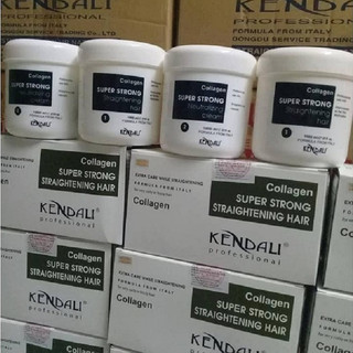 Kem duỗi tóc Kendali 1000mlx2 ,thuốc ép duỗi tóc Kendali Collagen