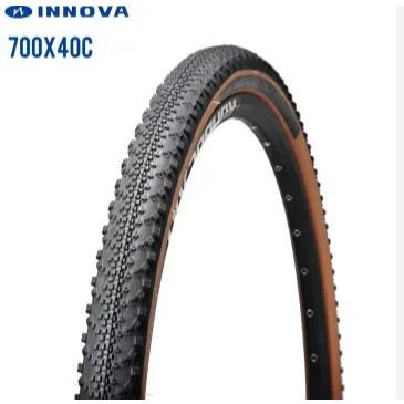 Vỏ xe đạp gravel Innova Stampede 700x40c ( Talon cứng - không gấp )