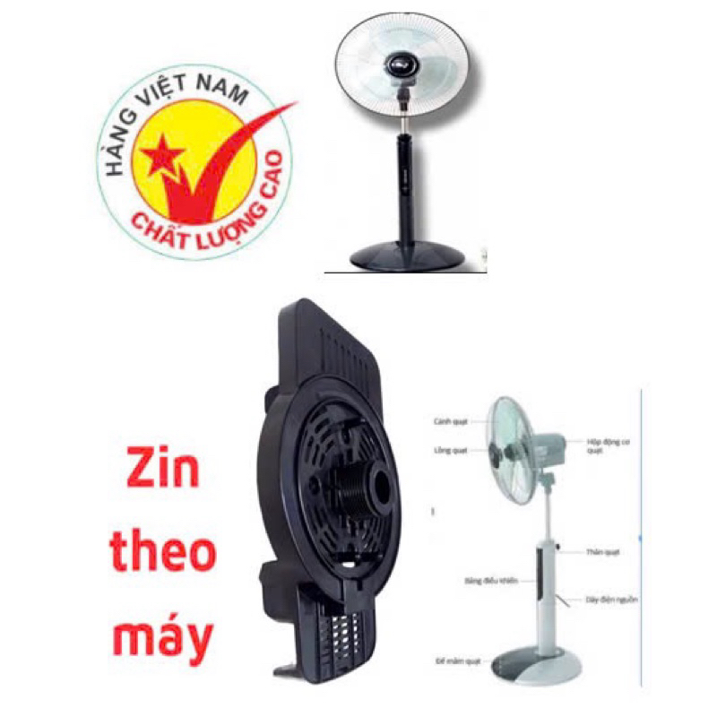 Nạ quạt đứng Asia D16009,D16019,D16012,D16024 chính hãng mẫu mới Dày hơn