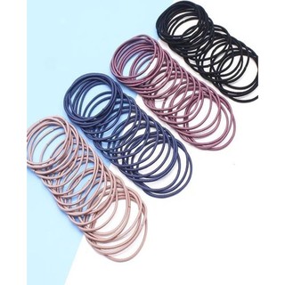 Sét 100 Chun Buộc Tóc Hàn Quốc🍀FREESHIP🍀Dây Buộc Tóc