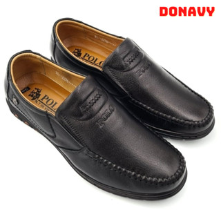 {Tặng Kèm Vớ} Giày Da Nam, Giày Lười Nam Cao Cấp Thiết Kế Tinh Tế Phong Cách Dễ Xỏ Và Ôm Chân D.GLKV