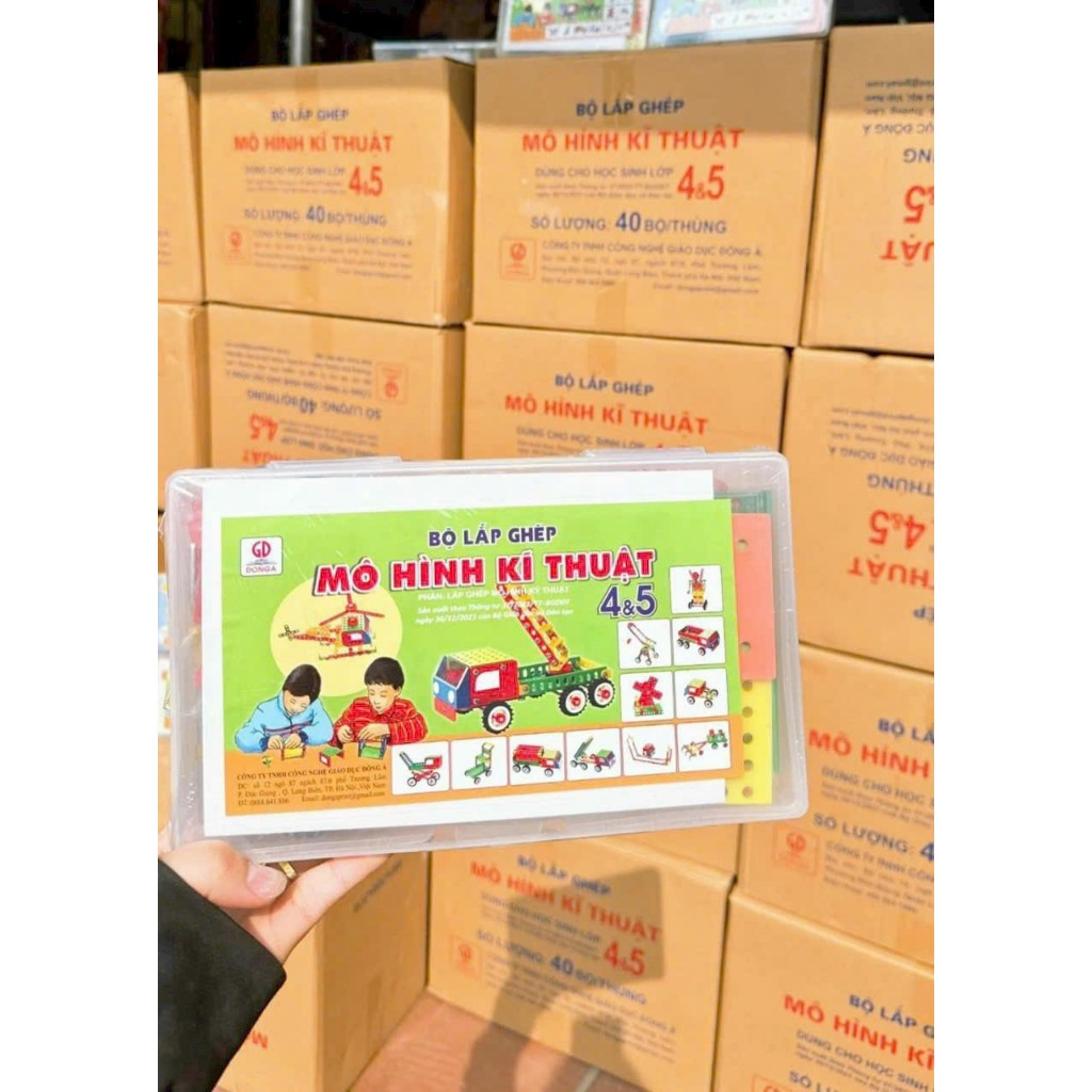 Bộ lắp ghép mô hình kỹ thuật lớp 4&5