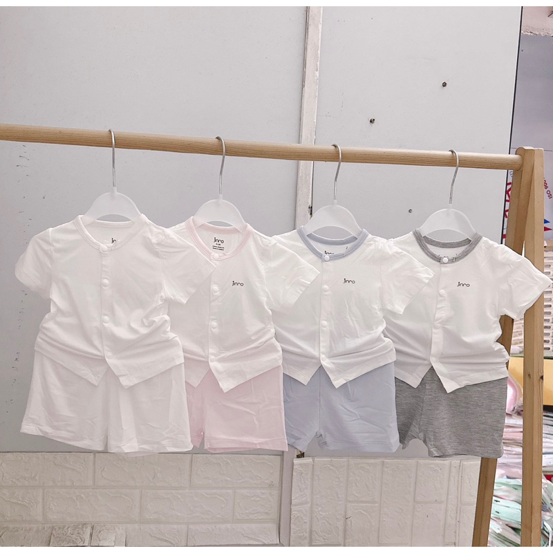 Bộ cộc sơ sinh Jinro 0m đến 12m chất modal petit mềm đẹp