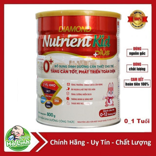 [Mẫu mới] Sữa bột Diamond Nutrient kid Plus 0+ 1+ hộp 800g.......