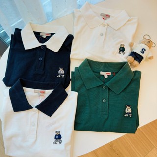 [auth] Polo gấu Woodie SPAO săn sale
