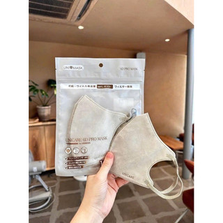 Túi 10 Chiếc Khẩu trang 6D UNICARE Pro Mask Khẩu trang 3 Lớp Kháng Khuẩn 6 Màu Thời Trang không đau tai, mềm mại