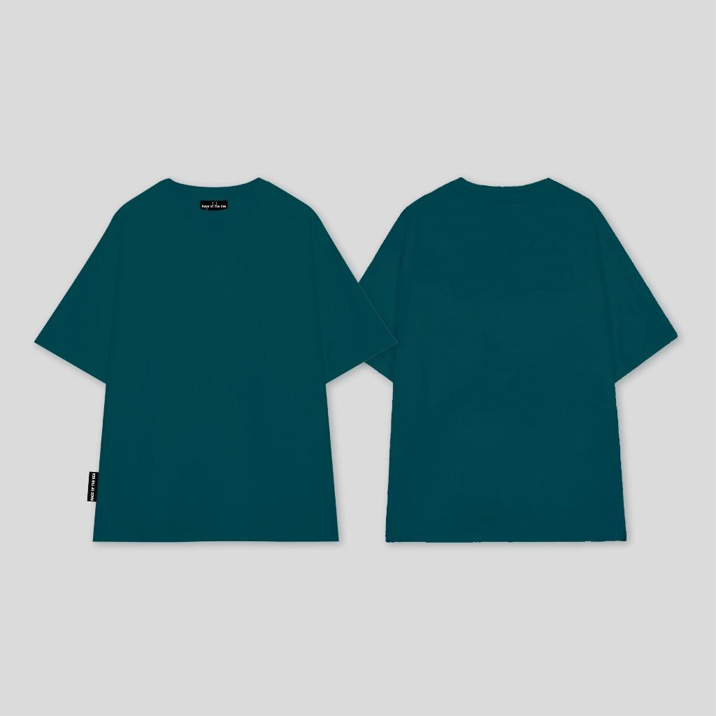 (TẶNG KÈM HỘP GIẤY) ÁO THUN CỔ TRÒN UNISEX NAM NỮ TAY LỠ FORM ÂU RAGE OF THE SEA ( ROTS STUDIO) - “TRIPLE BASIC ĐN” | BigBuy360 - bigbuy360.vn