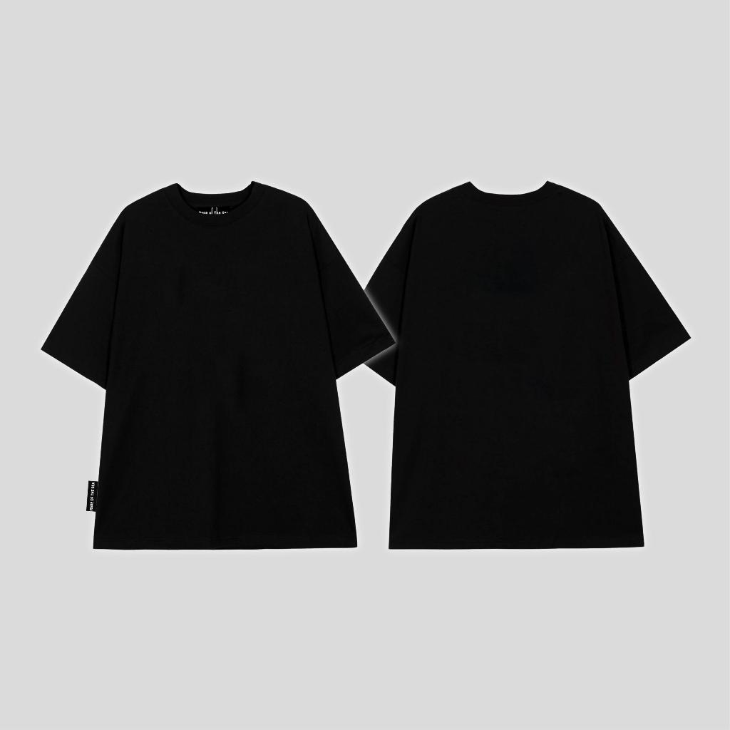 (TẶNG KÈM HỘP GIẤY) ÁO THUN CỔ TRÒN UNISEX NAM NỮ TAY LỠ FORM ÂU RAGE OF THE SEA ( ROTS STUDIO) - “TRIPLE BASIC ĐN” | BigBuy360 - bigbuy360.vn