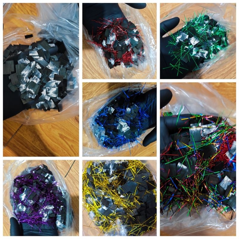 100gram Carbon Loại 1 Vụn Mảnh Ô vuông Siêu đẹp