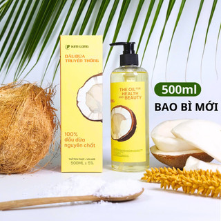 Combo Dầu dừa 500 ml  + Xà bông dừa
