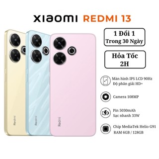 Điện Thoại Xiaomi Redmi 13 8GB/128GB - Chính Hãng bảo hành 12 tháng