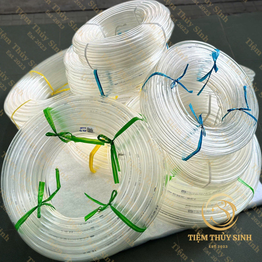 Ống Nhựa Dẻo Trong Suốt Các Loại từ Phi 10 | Phi 12 | Phi 14 | Phi 16 | Phi 18 | Phi 20