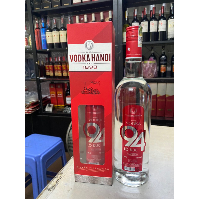 RuOu VODKA Hà Nội 94 LÒ ĐÚC 19.5% 700ml