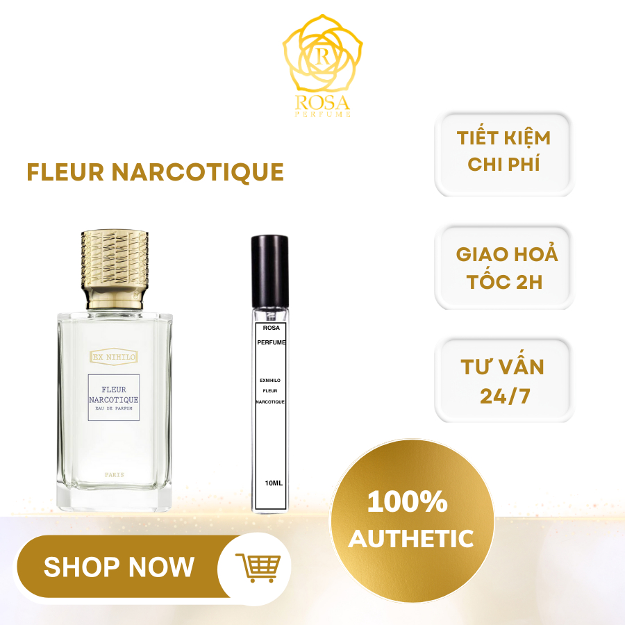 (Mẫu thử) Nước Hoa Unisex  Ex Nihilo Fleur Narcotique Tươi Mát, Tinh Tế, Sang Trọng