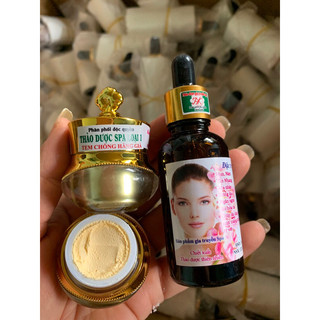 Combo Serum và Kem Face Tái Tạo Đông Y Gia Truyền Thảo Dược