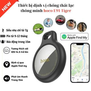 Thiết Bị Định Vị GPS,Tìm và Theo Dõi Trẻ Em, Ô Tô, Xe Máy, Thú Cưng Tránh Thất Lạc, hoco E91 BH 12 tháng
