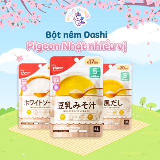  Bột Nêm Nước Dùng Dashi Pigeon Cho Bé Ăn Dặm 