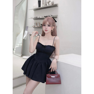 Váy Dây Kẻ Nơ Chuẩn MPB